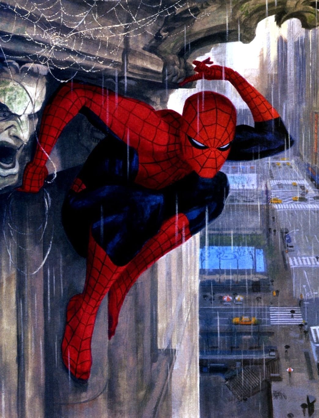 Spiderman Halloween Dual Monitor Wallpaper