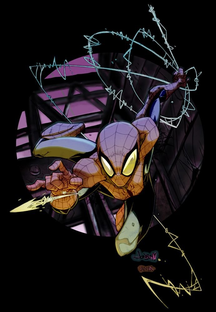 Spiderman Jumping Wallpaper