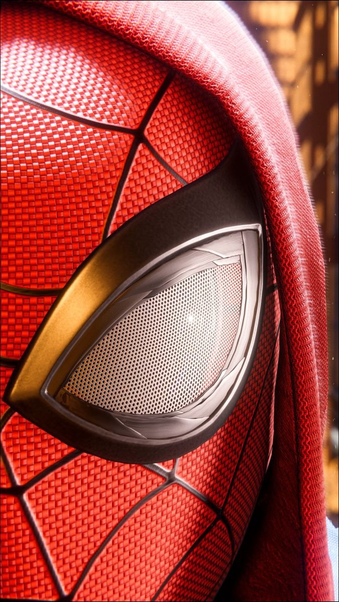 Spiderman On Web Wallpaper