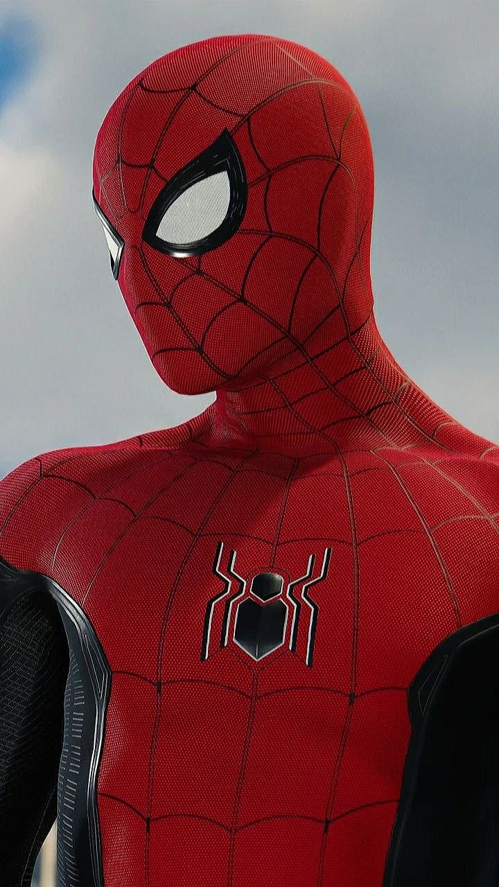 Spiderman Shoot Web Into Middle Of Screen Wallpaper