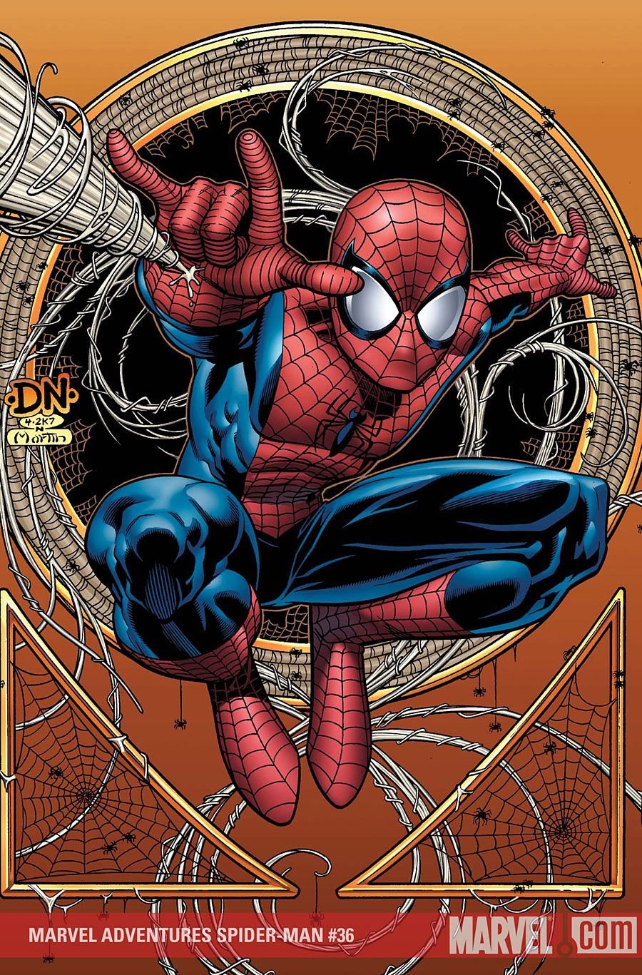 Spiderman Shooting Web Wallpaper