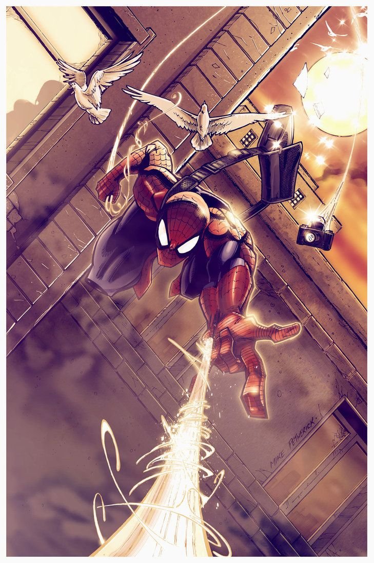 Spiderman Symbol HD Wallpaper