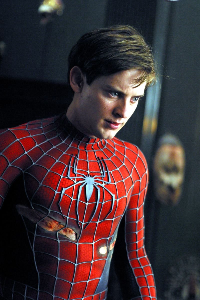 Spiderman Tobey Wallpaper On The Building