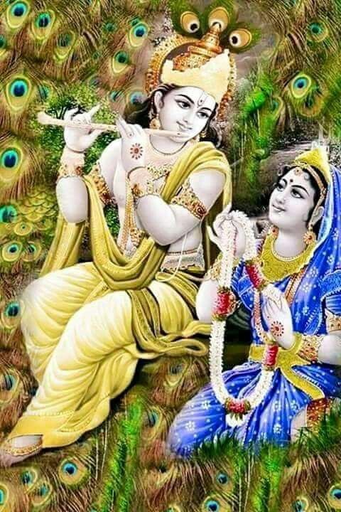 Sri Krishna And Radha 3D Images