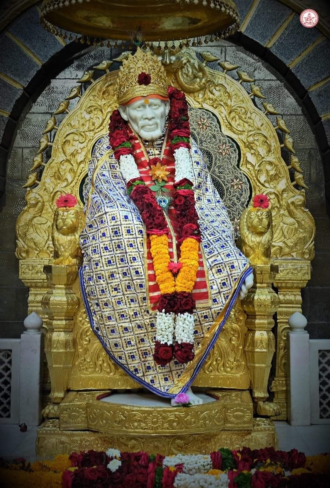 Stage Decoration Sai Baba HD Images