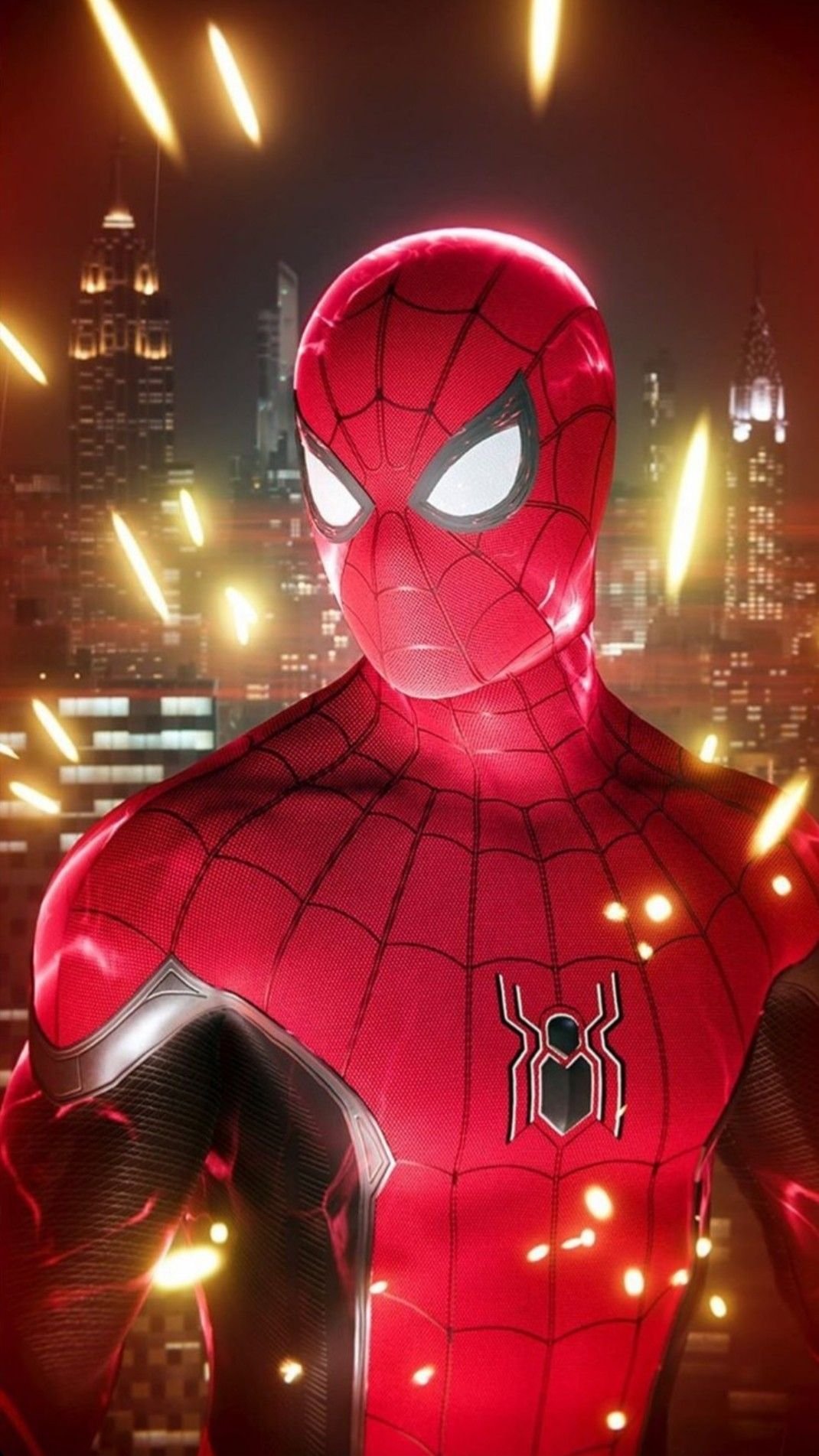 Stark Suit Spiderman Wallpaper