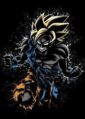 Super Saiyan Goku Vs Vegeta HD Wallpaper