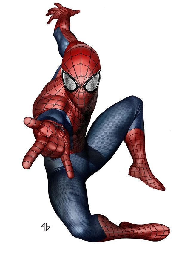 Swinging Spiderman Wallpaper