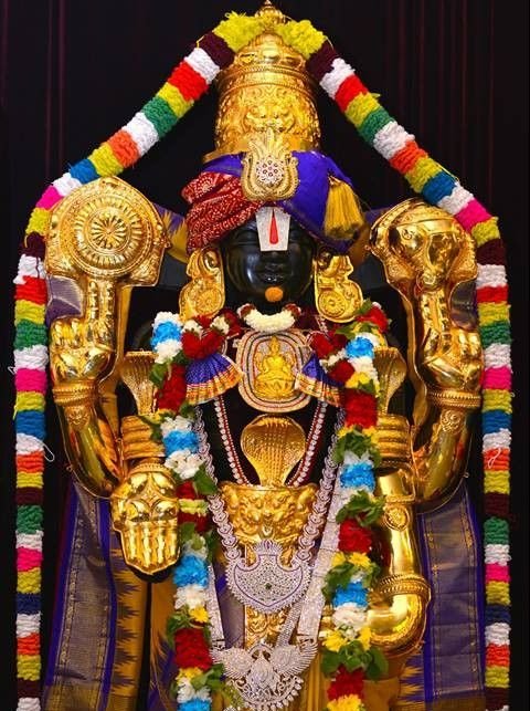 Tirupati Balaji Black Images