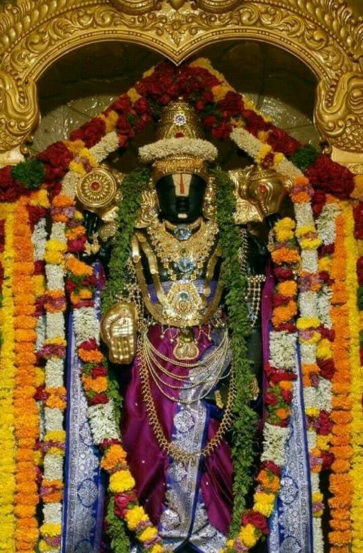 Tirupati Balaji With Ashta Lakshmi HD Images