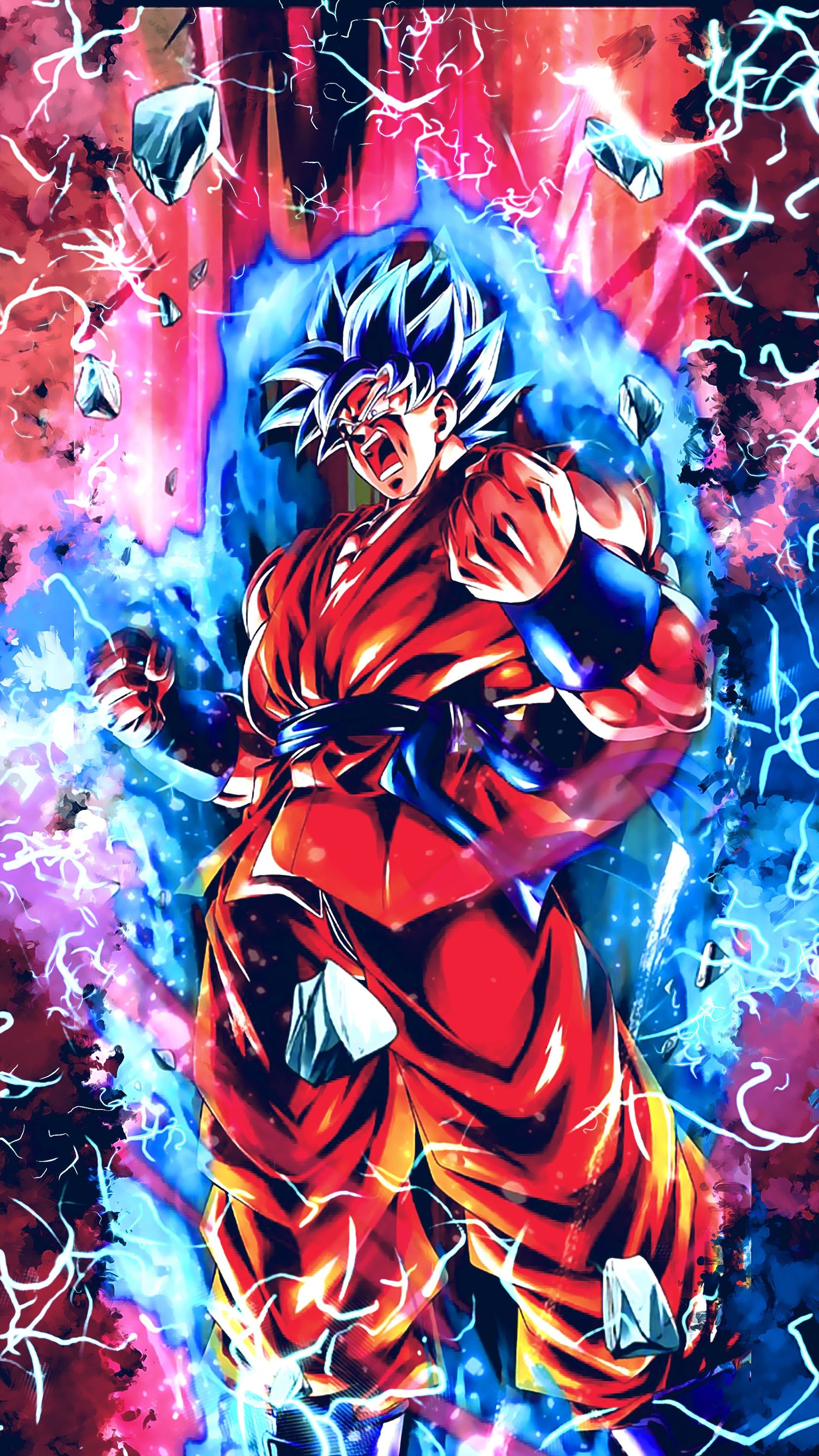 Ultra Instinct Goku Wallpaper 4K For