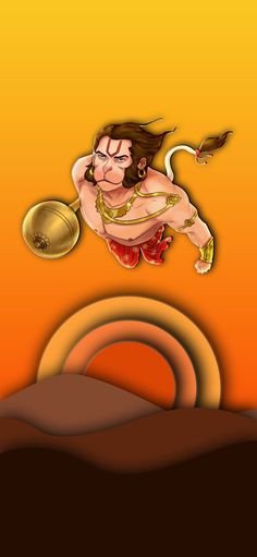 Veer Hanuman 3D Wallpaper Free Download
