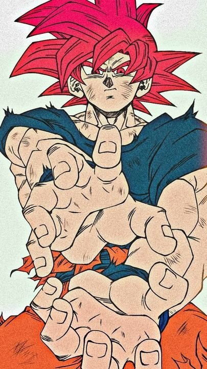 Wallpaper Goku Super Saiyan 3