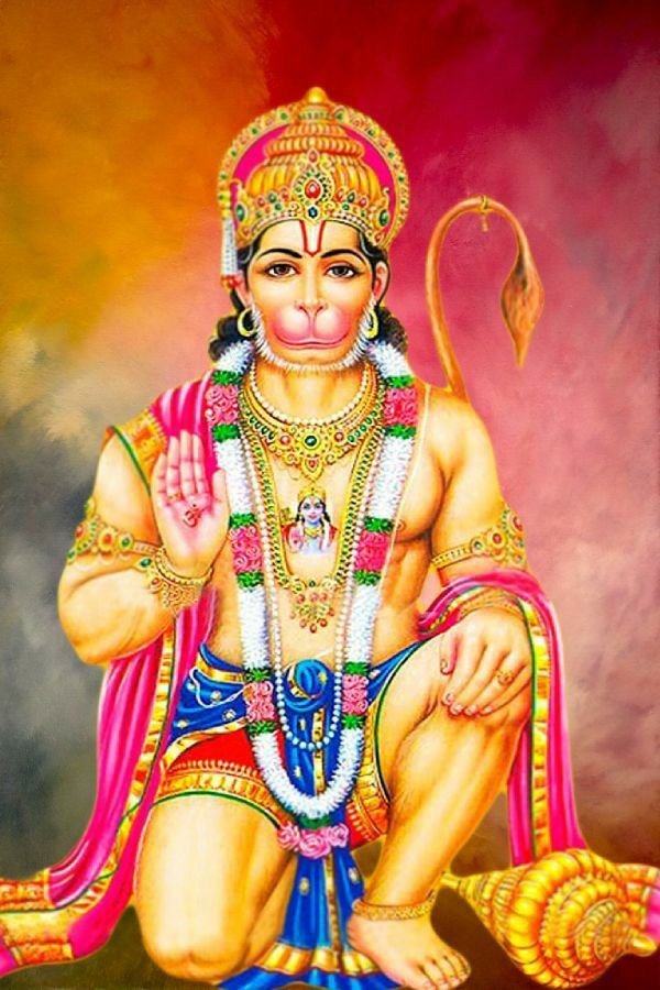 Wallpaper Hanuman Sketch