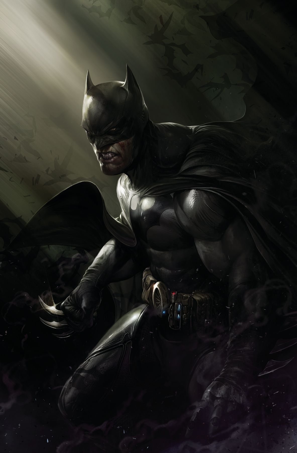 Wallpaper Of Futuristic Batman Arkham
