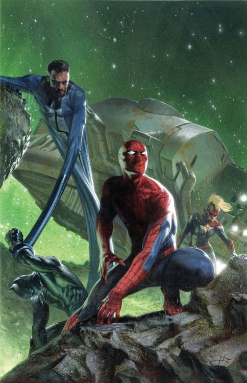 Wallpaper Spiderman And Spider Gwen