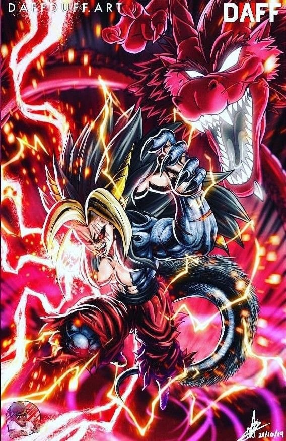Xenoverse Goku SS4 Wallpaper