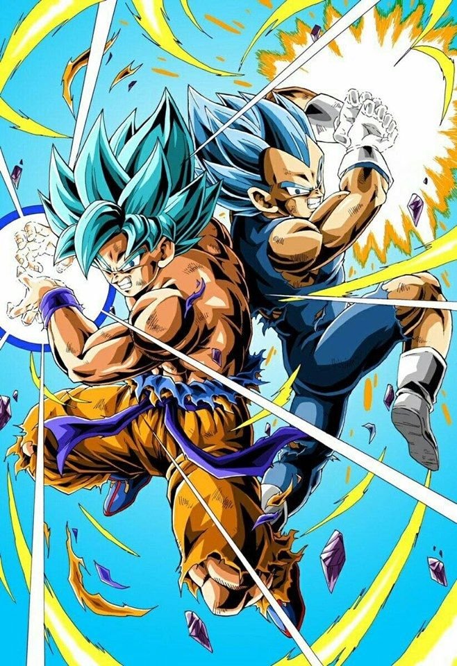 Zamasu Switching Bodies With Goku Wallpaper